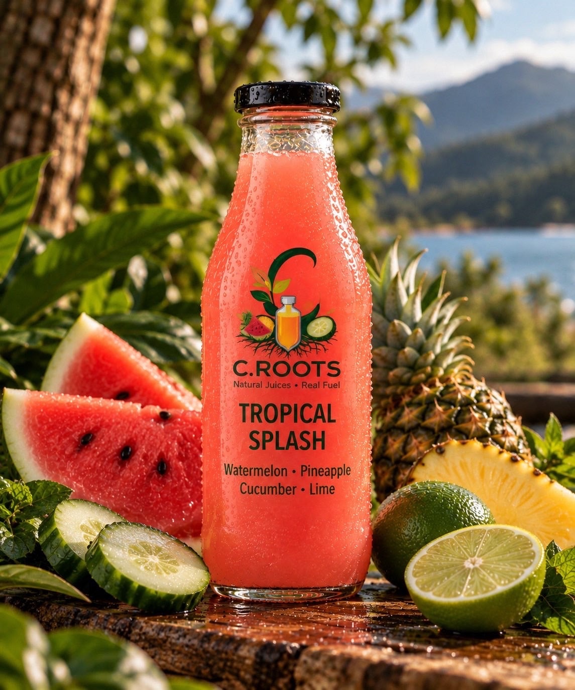 Tropical Splash - Watermelon • Pineapple • Cucumber • Lime